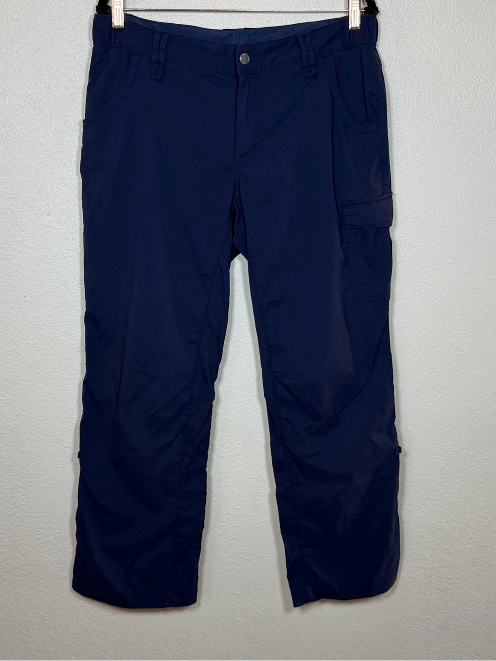 Duluth Women’s Navy Convertible Hiking Cargo Pants 12x29 Outdoor Gorpcore Earthy
